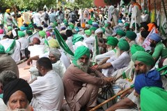 Protest rolników w Indiach