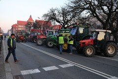 Protest rolników w Katowicach. Galeria