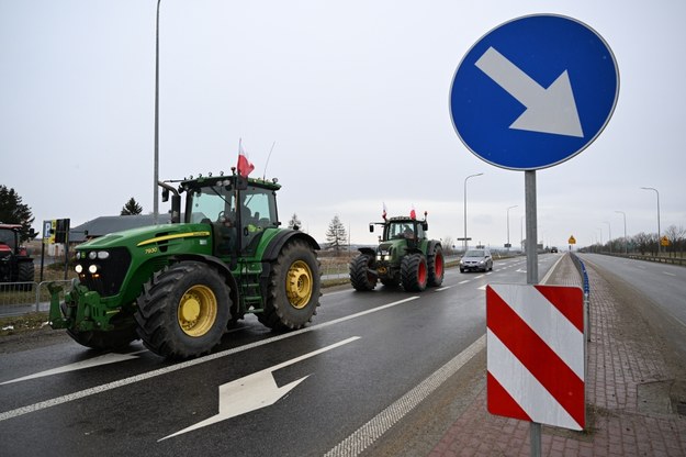Protest rolników w Medyce /Darek Delmanowicz /PAP