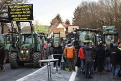 Protest rolników w Niemczech