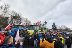 Protest rolników w Nowym Mieście nad Wartą