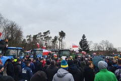Protest rolników w Nowym Mieście nad Wartą