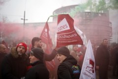 PROTEST ROLNIKÓW W STRASBURGU