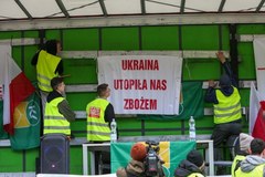 Protest rolników w Świecku