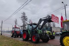 Protest rolników w Tychach