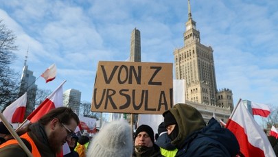Protest rolników w Warszawie. Doszło do incydentu