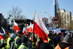 Protest rolników w Warszawie