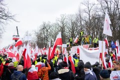 Protest rolników w Warszawie 