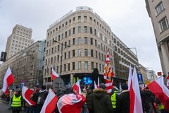 Protest rolników w Warszawie 