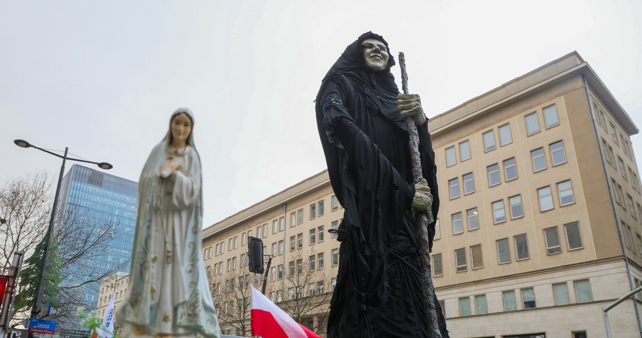 Protest rolników w Warszawie 