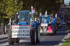 Protest rolników we Francji. 2 tysiące traktorów dojechało do Paryża