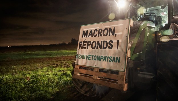 Protest rolników we Francji /CHRISTOPHE PETIT TESSON /PAP/EPA