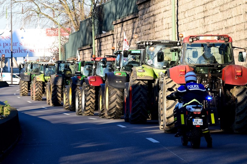 Protest rolników we Francji /BERTRAND GUAY /AFP