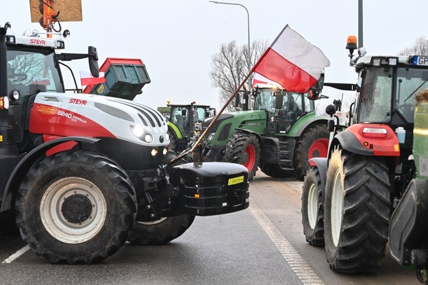 Trwa protest rolników we Wrocławiu. Utrudnienia do 19 lutego