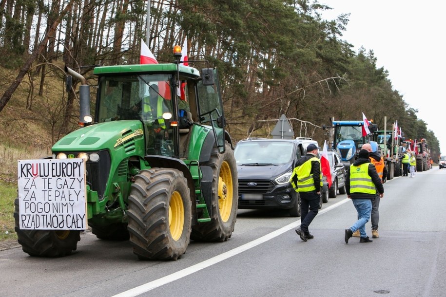 Protest rolników (zdjęcie ilustracyjne) /Lech Muszyński /PAP