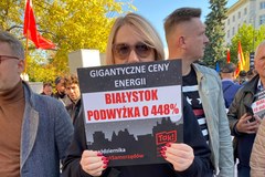 Protest samorządowców w Warszawie
