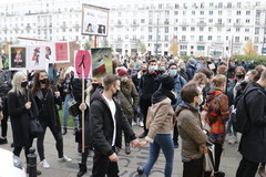 Protest Strajku Kobiet w Warszawie