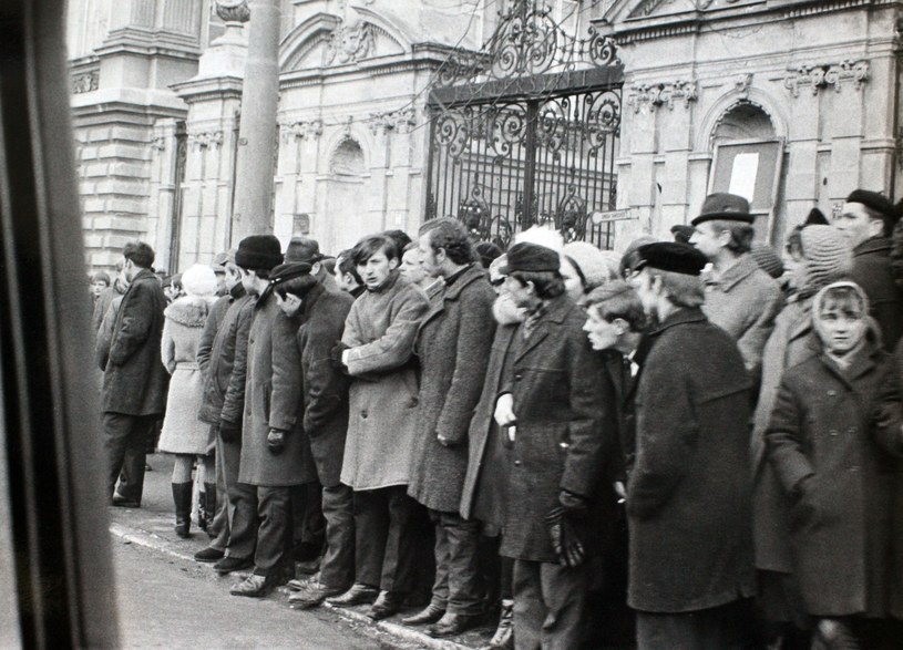 Protest studentów w marcu 1968 roku /IPN /East News