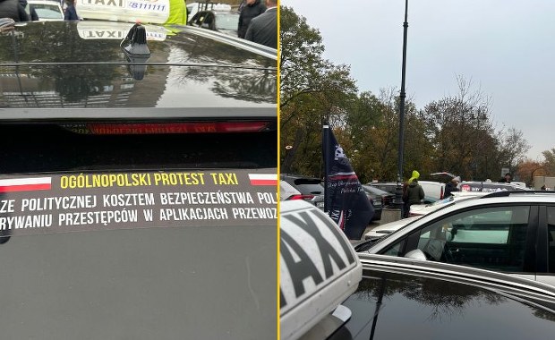 Protest taksówkarzy w Warszawie. Gdzie będą utrudnienia? 