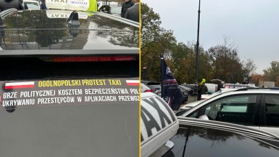 Protest taksówkarzy w Warszawie. Gdzie będą utrudnienia? 