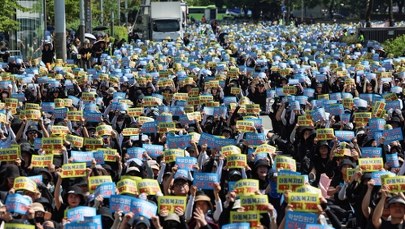 Protest tysięcy nauczycieli. Domagają się ochrony przed... rodzicami