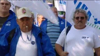 Protest tysięcy związkowców we Wrocławiu
