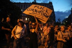 Protest Ukraińców przeciw likwidacji NABO