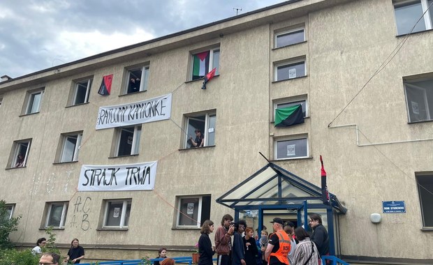 Protest w Akademiku Kamionka. Zmienione zamki, odcięty prąd