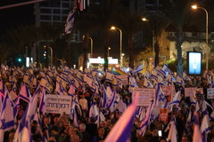Protest w Izraelu