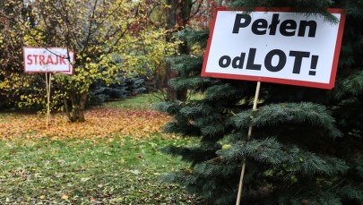 Protest w LOT. Spółka składa zawiadomienie do prokuratury