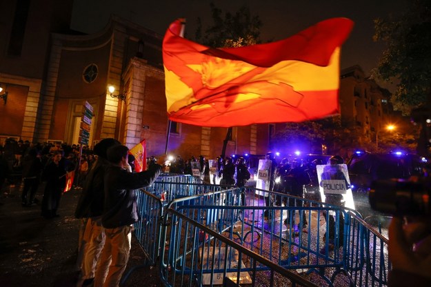 Protest w Madrycie /JAVIER LIZON /PAP/EPA