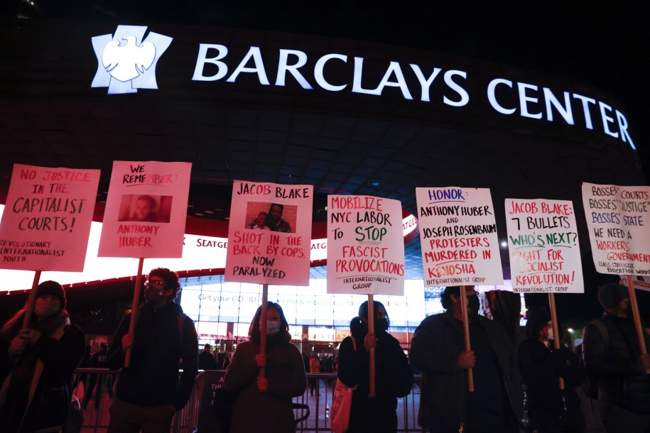Protest w Nowym Jorku, USA /JASON SZENES    /PAP/EPA