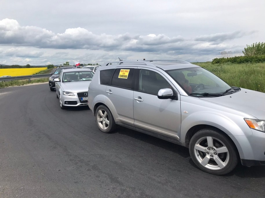 Protest w obronie kopalni /Paweł Pyclik /RMF FM