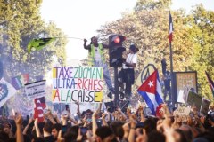 Protest w Paryżu. Policja użyła gazu łzawiącego 