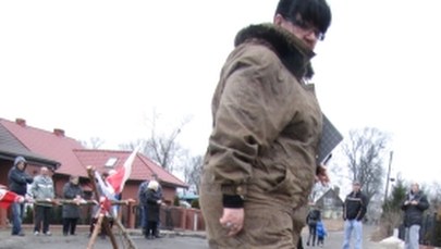 Protest w sprawie "osieroconej" drogi