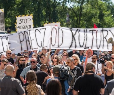 Protest w Teatrze Polskim po wyborze nowego dyrektora