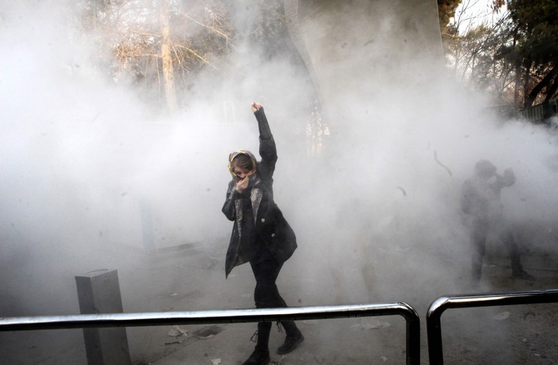 Protest w Teheranie /AFP