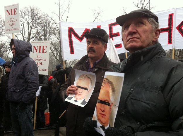 Protest w Warszawie &nbsp; /Michał Dukaczewski /RMF FM
