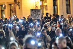 Protest we Wrocławiu po śmierci 30-latki z Pszczyny
