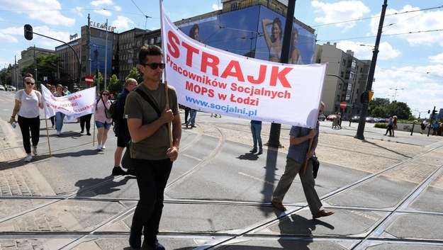 Protest z końca czerwca /	Grzegorz Michałowski   /PAP