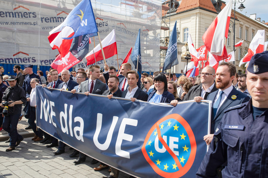 Protest z udziałem polityków Konfederacji - 2019 rok /Shutterstock