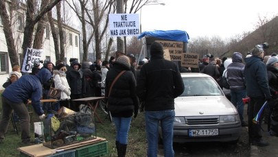 Protestowali, bo mają dość wysypiska 