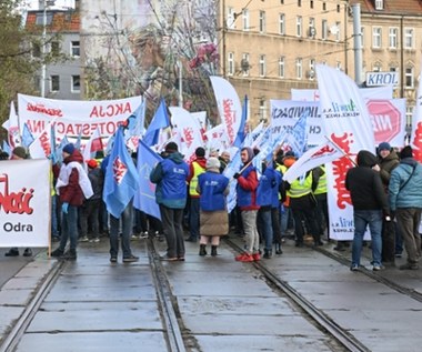 Protestowali przeciwko importowi nawozów i zwolnieniom. "Od trzech lat nie ma podwyżek"