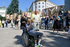 Protestujący opuścili Sejm