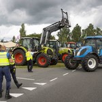 Protestujący rolnicy po raz kolejny blokują autostrady w Holandii