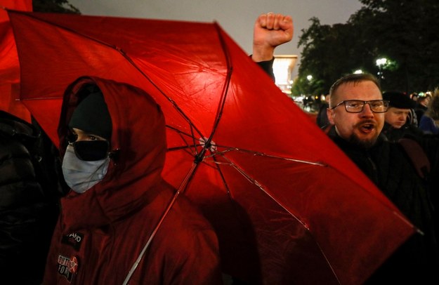 Protestujący w Moskwie. /YURI KOCHETKOV /PAP/EPA