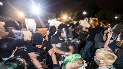 Protesty i zamieszki w USA. Amerykanie domagają się sprawiedliwości po śmierci George'a Floyda