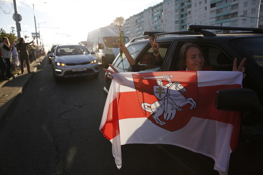 Protesty na Białorusi /TATYANA ZENKOVICH  /PAP/EPA