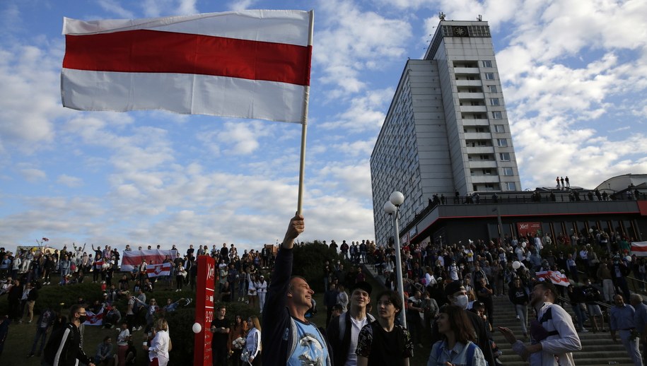 Protesty na Białorusi /TATYANA ZENKOVICH  /PAP/EPA