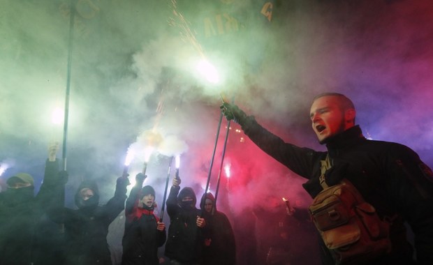 Protesty na Ukrainie przeciwko agresji Rosji. "Cały świat powinien to usłyszeć"